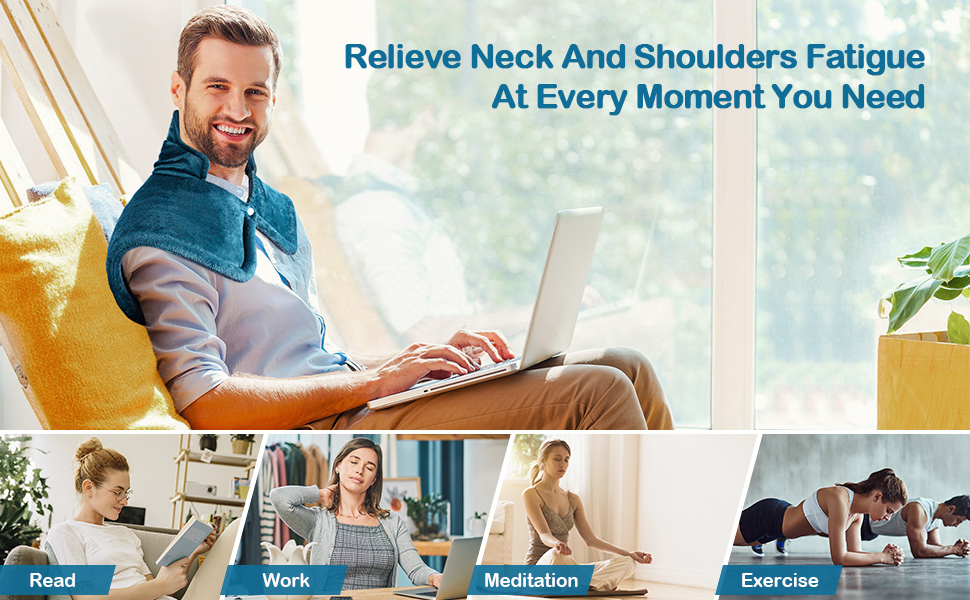 birthday gifts for women men mom dad heating pad for neck and shoulders and back