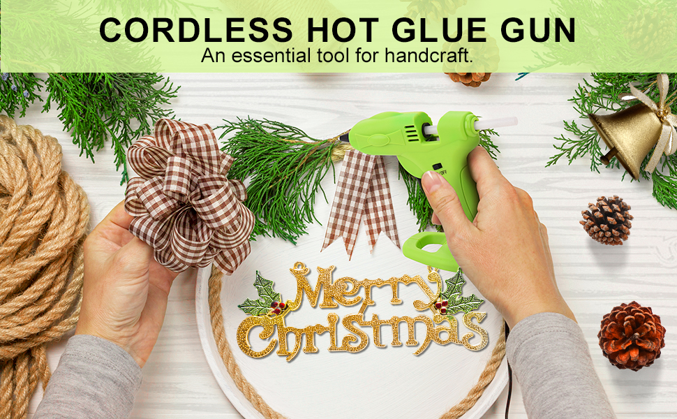 cordless hot glue gun
