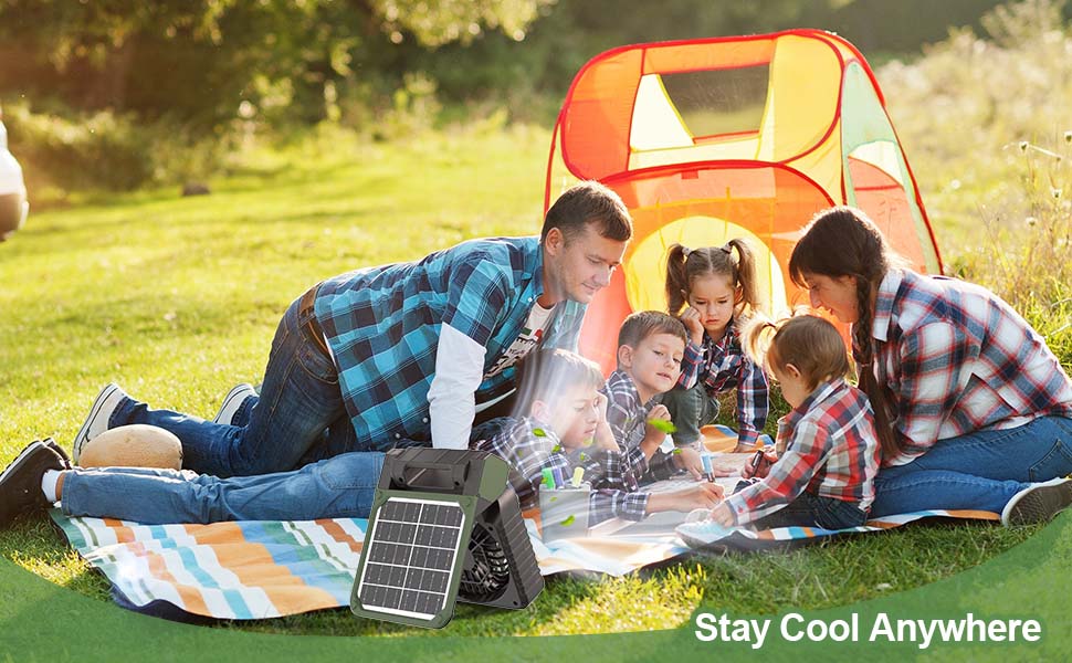 solar electric fan solar fan for chicken coop solar camping fan camping fan solar powered 