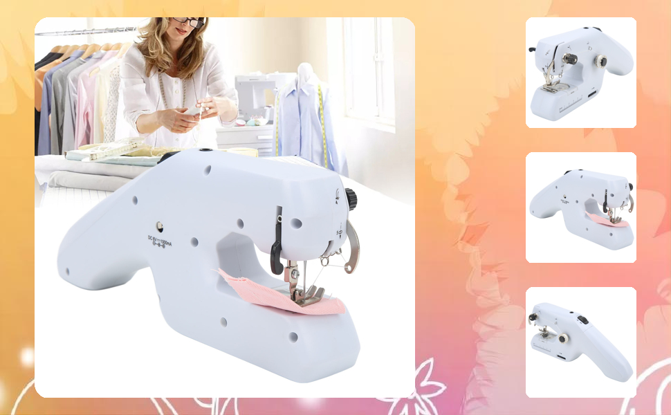 Electric Dual Line Sewing Machine
