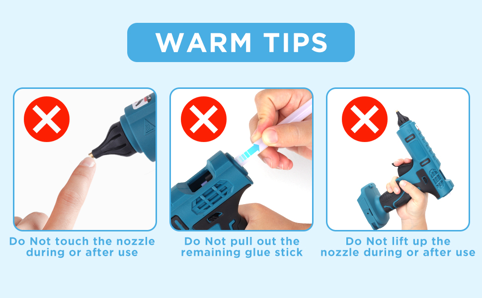 Cevhzoe Hot Glue Gun for Crafts