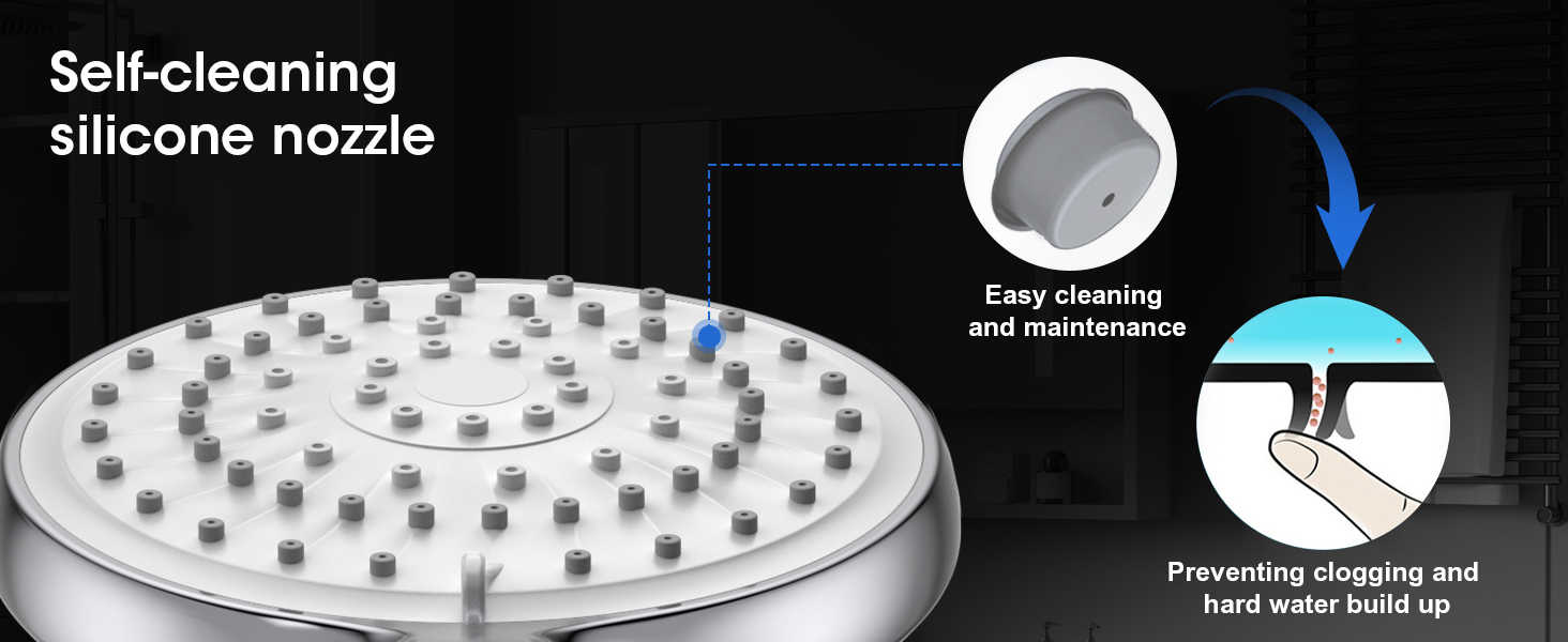 high pressure shower heads