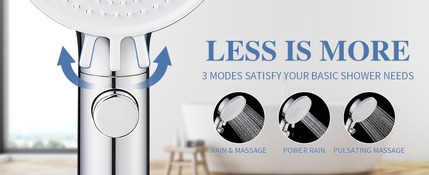 shower head with on off switch
